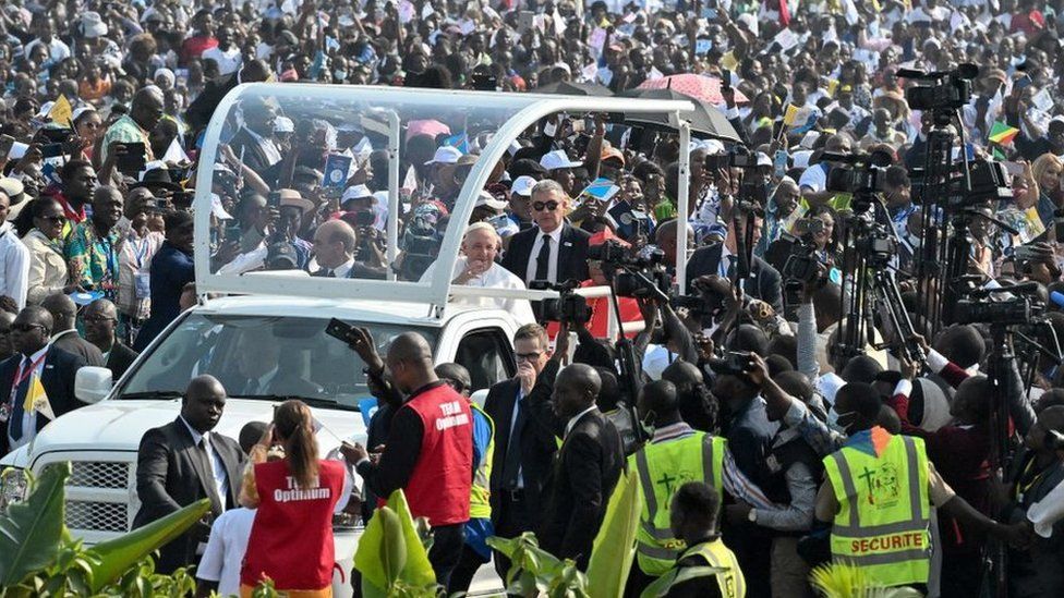 Pope Francis in DR Congo: A million celebrate Kinshasa Mass – Kasese Guide Radio