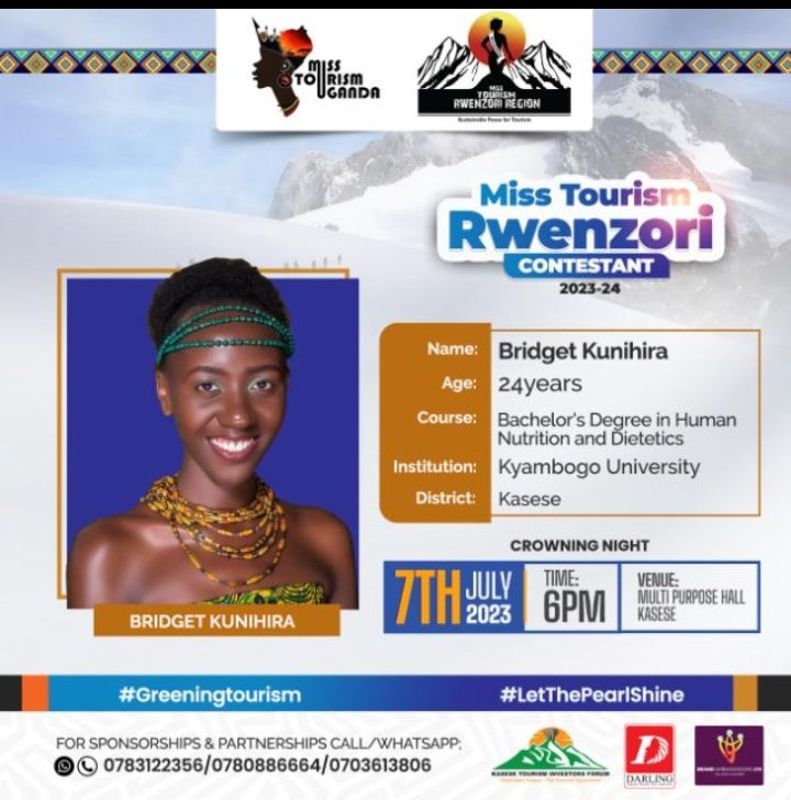 miss tourism kasese