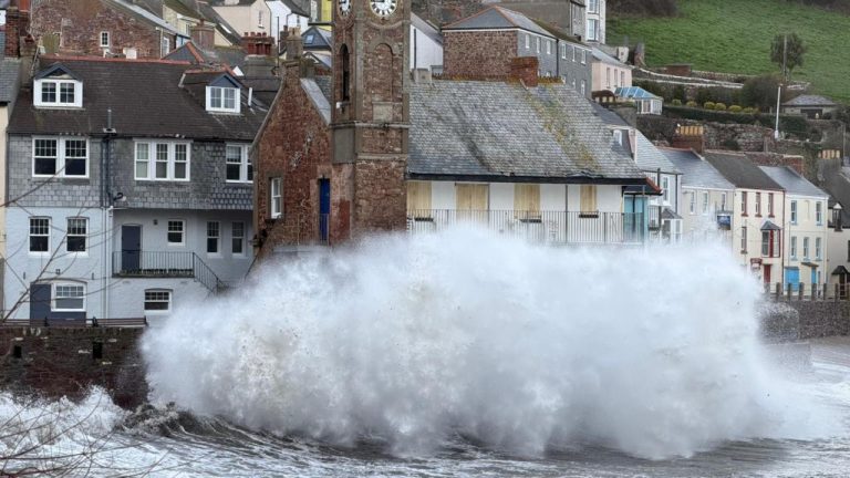 Storms sweep UK