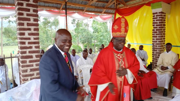 Bishop Kibira on farming